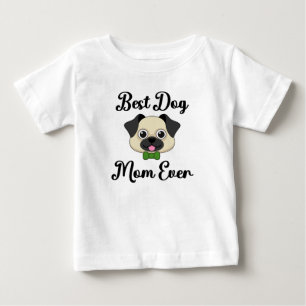 Camiseta De Bebé Mejor Mamá de Perro del Mundo