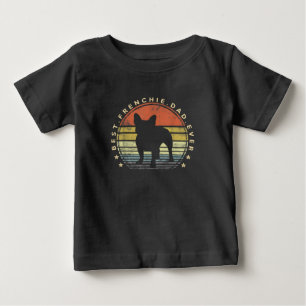 Camiseta De Bebé mejor padre francés de todos los tiempos regalo