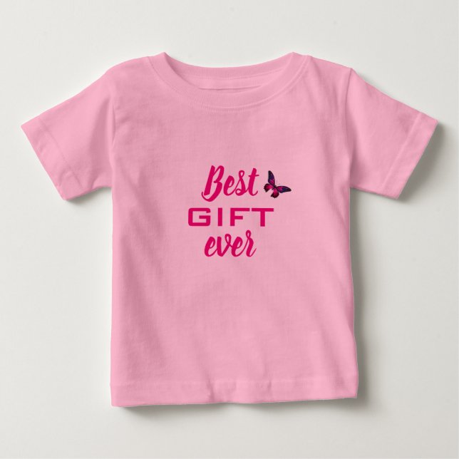 Camiseta De Bebé Mejor regalo de todos (Anverso)