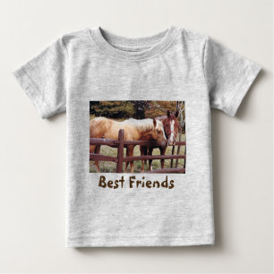 Camiseta De Bebé Mejores amigos