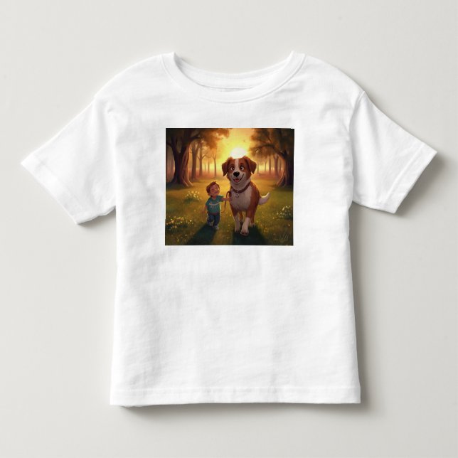 Camiseta De Bebé Mejores Amigos (Anverso)