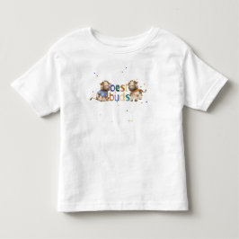 Camiseta De Bebé Mejores amigos, mejores amigos, lindo personaje de