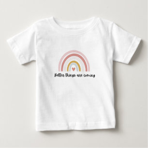 Camiseta De Bebé Mejores cosas están llegando a los niños