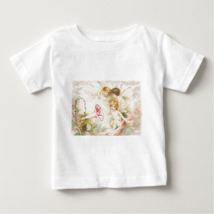 Camiseta De Bebé Melodía - ángeles, flores, música