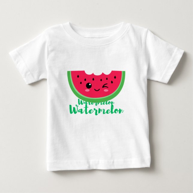 Camiseta De Bebé Melón de agua T. Shirt (Anverso)