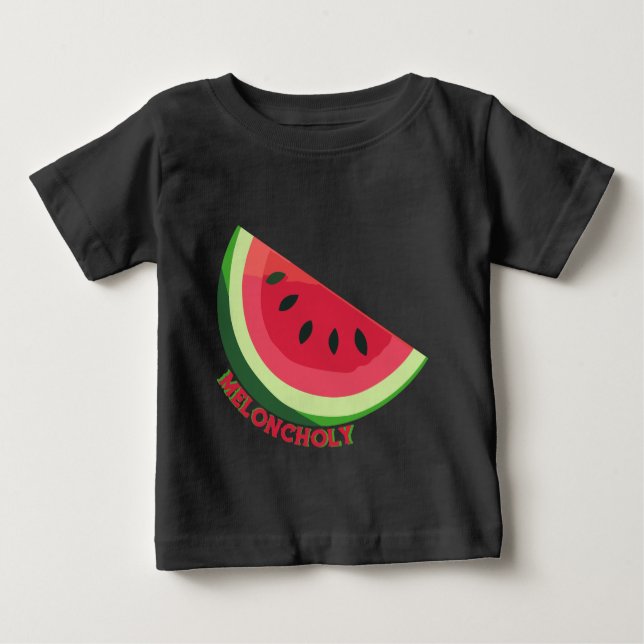 Camiseta De Bebé Meloncolía (Anverso)