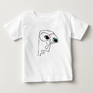 Camiseta De Bebé Meme Cómic de Ira