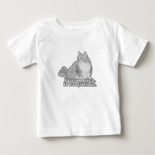 Camiseta De Bebé Meme divertido de gato enojado para amantes de gat