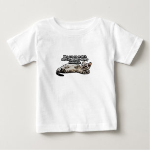 Camiseta De Bebé Meme divertido de gato para dueños de gatitos y du