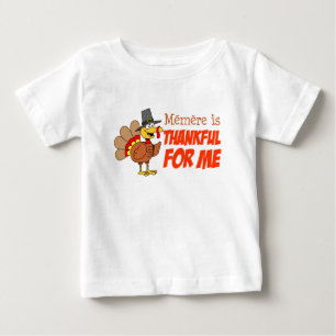 Camiseta De Bebé Memere Está Agradecido Por Mí