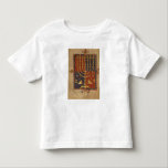 Camiseta De Bebé Menorah y otros buques del templo<br><div class="desc">La escuela española añade al ms 15250 f.3v Menorah y otros buques del templo, del "duque de la biblia española de Sussex", Cataluña localizaron en la Biblioteca Británica, Londres, Reino Unido. Crearon al ms 15250 f.3v Menorah y otros buques del adición del templo, del "duque de la biblia española de...</div>