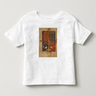Camiseta De Bebé Menorah y otros buques del templo