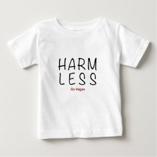 Camiseta De Bebé Menos daño - Vegan