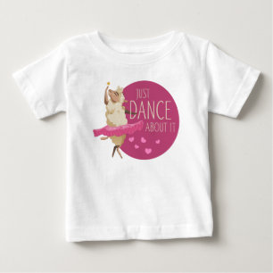 Camiseta De Bebé Mensaje Divertido de Oveja - ¡Baila Sobre Ello 1