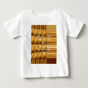 Camiseta De Bebé Mensaje inspirador con diseño de vida salvaje en Á