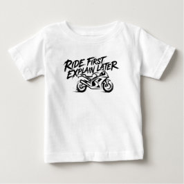 Camiseta De Bebé Mentalidad de acción del piloto de Sportbike