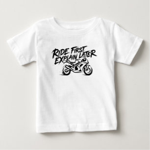 Camiseta De Bebé Mentalidad de acción del piloto de Sportbike