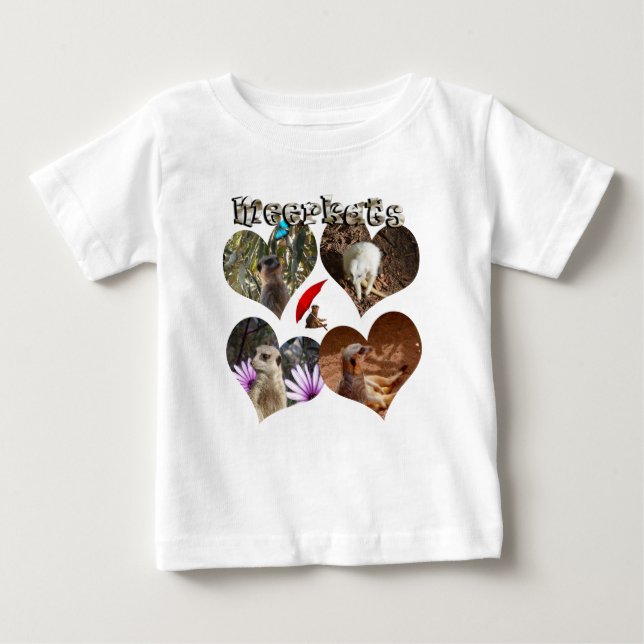 Camiseta De Bebé Mercaderes En Corazones De Amor, (Anverso)