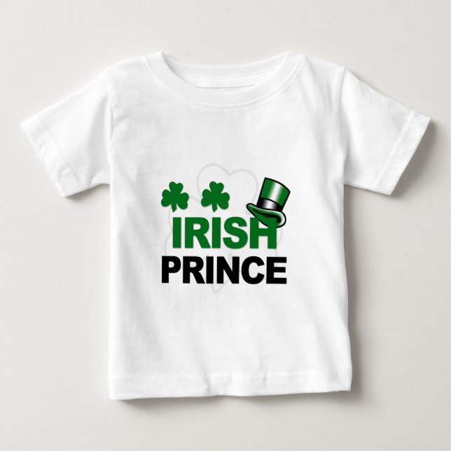 Camiseta De Bebé mercadería de príncipe irish (Anverso)