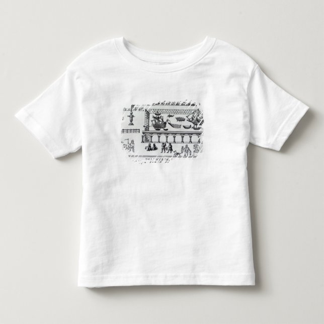 Camiseta De Bebé Mercado del Billingsgate (Anverso)