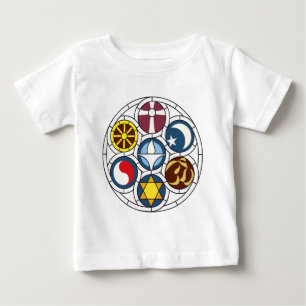 Camiseta De Bebé Mercancía universalista unitaria