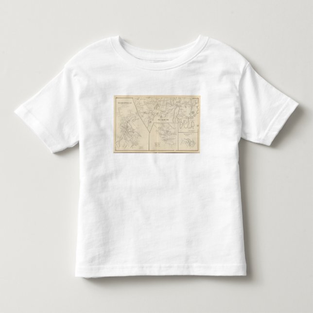 Camiseta De Bebé Meredith, pueblo de Meredith (Anverso)