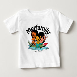 Camiseta De Bebé Merfamily® Singapore Sampan
