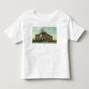 Camiseta De Bebé Meridiano y opinión de la intersección de la cal