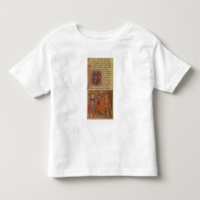 Camiseta De Bebé MERLIN tutoring Arturo (Anverso)