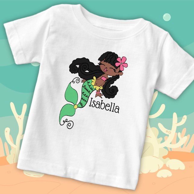 Camiseta De Bebé Mermaid T-Shirt (Subido por el creador)