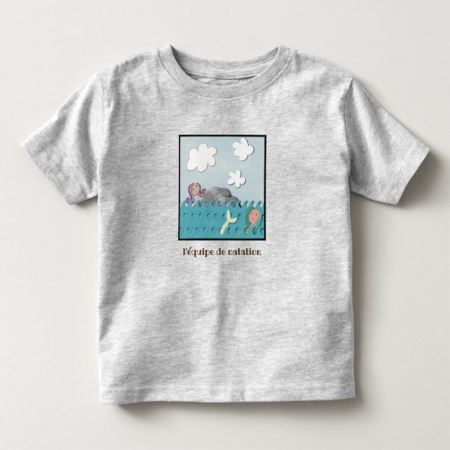 Camiseta De Bebé Mermaid T-Shirt (Anverso)