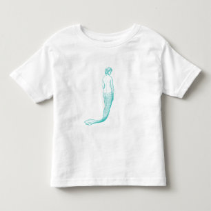 Camiseta De Bebé Mermaid Toddler Tee