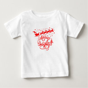 CAMISETA DE BEBÉ MERRY CHRISTMAS