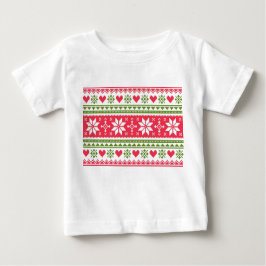 Camiseta De Bebé Merry Christmas pattern 3