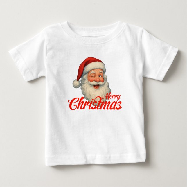 Camiseta De Bebé Merry Christmas T-shirt (Anverso)