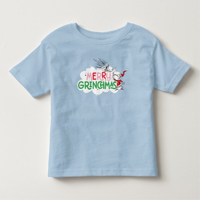 Camiseta De Bebé Merry Grinchmas Mister Grinch (Anverso)