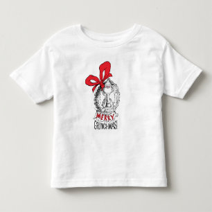 Camiseta De Bebé Merry Grinchmas Wreath