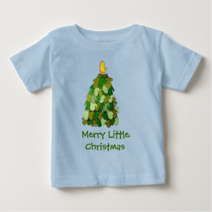 Camiseta De Bebé Merry Little Navidades Infantil Creeper
