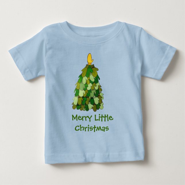 Camiseta De Bebé Merry Little Navidades Infantil Creeper (Anverso)