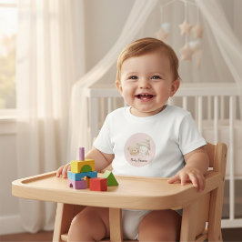 Camiseta De Bebé MerryMist Baby Dreams: Winter Blush – Ethereal Nur