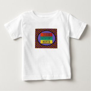 Camiseta De Bebé Mes de historia negra de bebé/niño pequeño