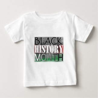 Camiseta De Bebé Mes negro de la historia (bandera africana)