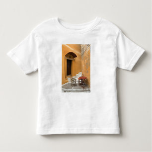Camiseta De Bebé Mesa de acera, Chania, Creta, Grecia