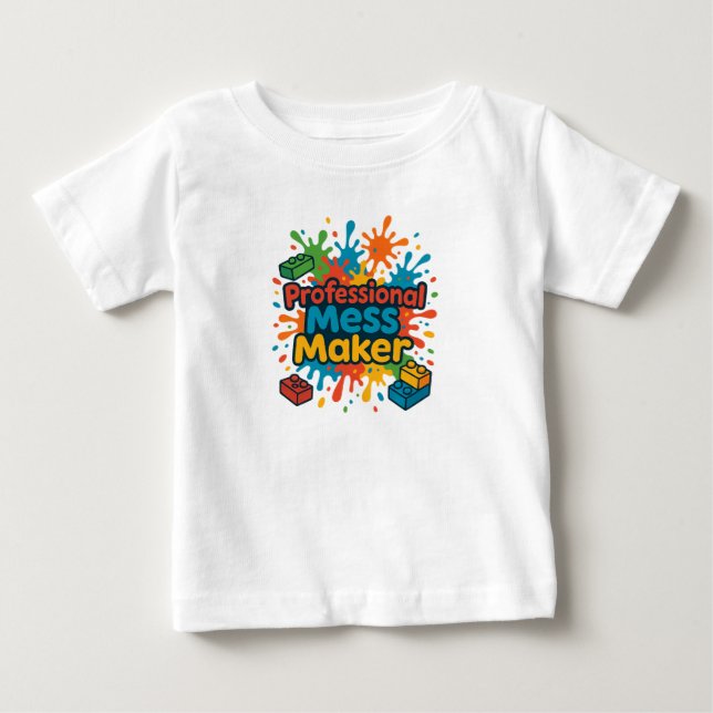 Camiseta De Bebé Mess Profesional (Anverso)