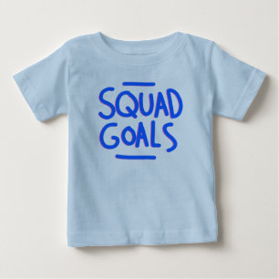 CAMISETA DE BEBÉ ¡METAS DEL PELOTÓN DEL BEBÉ - PELOTÓN!