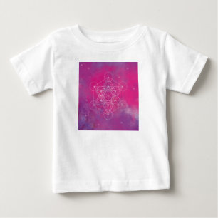 Camiseta De Bebé Metatrón, chakra, zen, geométrico sagrado, ángel