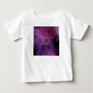 Camiseta De Bebé Metatrón, chakra, zen, geométrico sagrado, ángel,