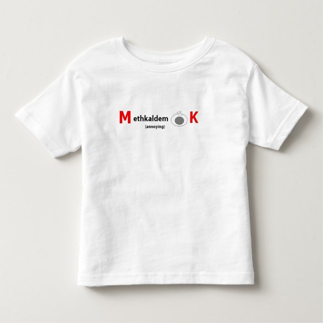 Camiseta De Bebé methkaldemak (Anverso)