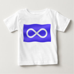 Camiseta De Bebé Metis Flag Bebé camiseta Primera Nación Toddler Sh