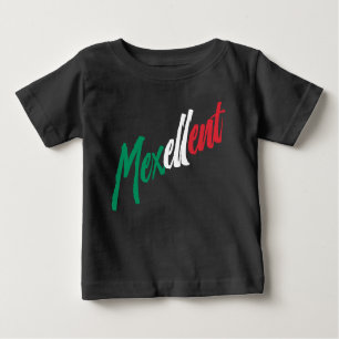 Camiseta De Bebé Mexellent - México y orgullo mexicano